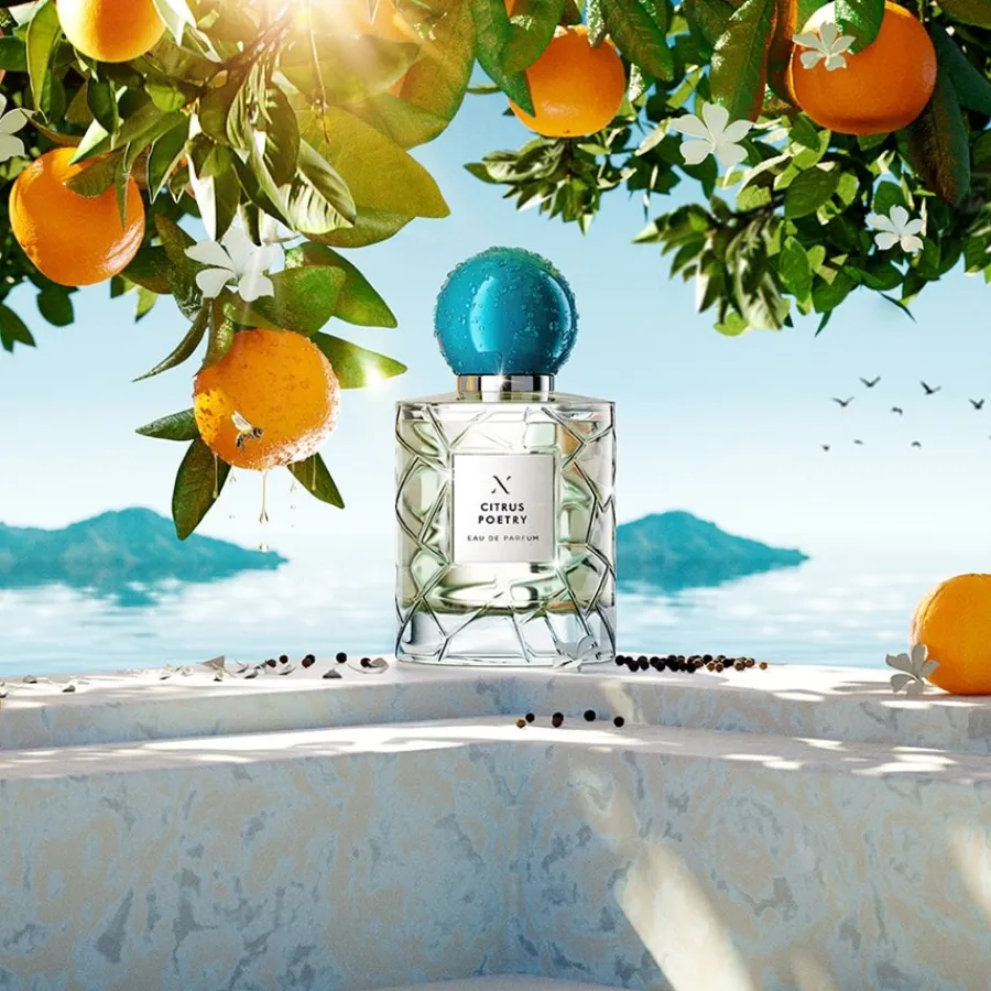 LES SOEURS DE NOu00C9 Unisex Parfum^Blue Collection Eau de Pafum Spray Citrus Poetry von LES SOEURS DE NOÉ