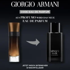 Armani Eau De Parfum^Code Homme Eau de Parfum Spray - nachfüllbar von