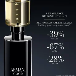 Armani Eau De Parfum^Code Homme Eau de Parfum Spray - nachfüllbar von