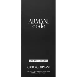 Armani Beliebtes Parfum^Code Homme Eau de Toilette Spray - nachfüllbar von