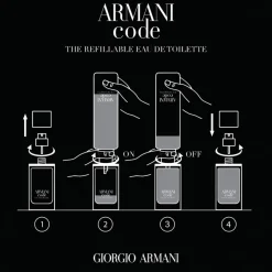 Armani Beliebtes Parfum^Code Homme Eau de Toilette Spray - nachfüllbar von