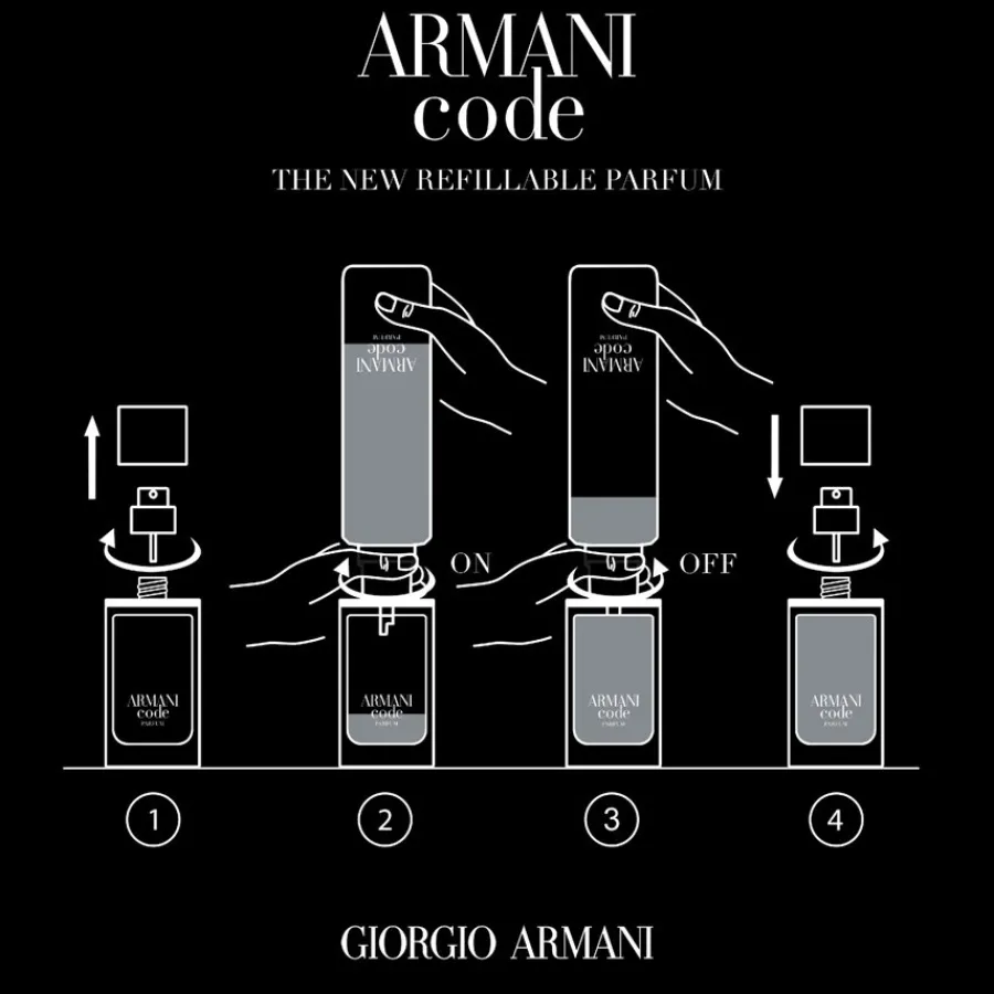 Armani Beliebtes Parfum^Code Homme Parfum - nachfüllbar von