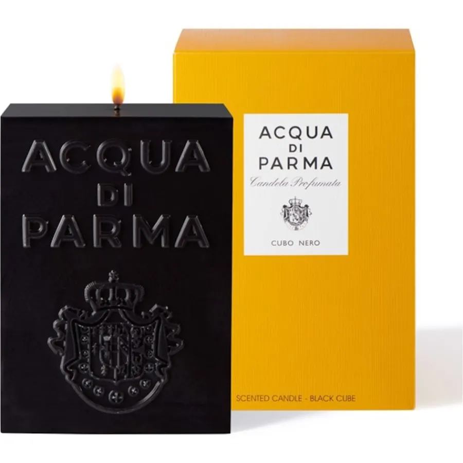 Acqua di Parma Parfum Auf Rechnung^Home Collection Schwarze Cube Candle Ambra von