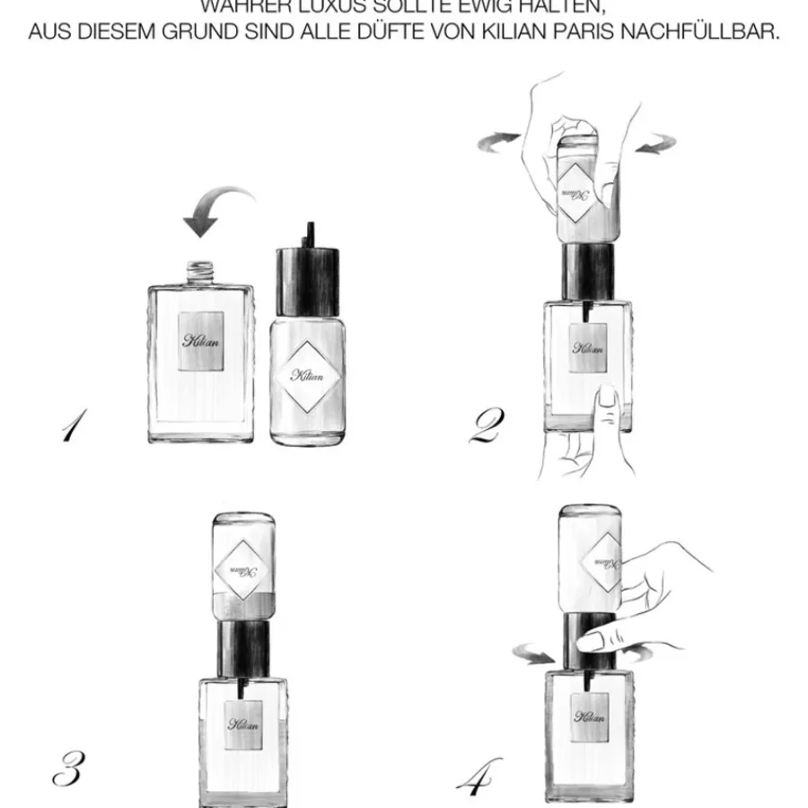 Kilian Paris Unisex Parfum^Good girl gone Bad by Kilian Eau Fraiche Spray Refill