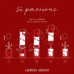Armani Eau De Parfum^Si Eau de Parfum Spray Intense - nachfüllbar Passione von