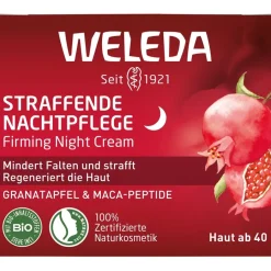 Weleda Parfum Neuheiten^Straffende Nachtpflege Granatapfel & Maca-Peptide