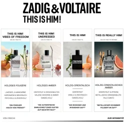 Zadig u0026 Voltaire Eau De Toilette^Zadig & Voltaire This Is Him! Vibes Of Freedom Eau de Toilette Spray